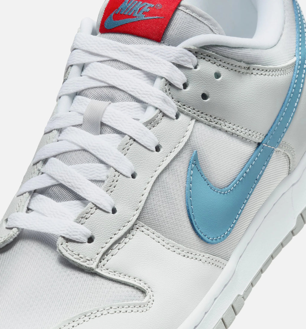 Dunk Low Silver Surfer Mens Lifestyle Shoe Metallic Silver Neutral Grey Flat Silver Aegean Storm