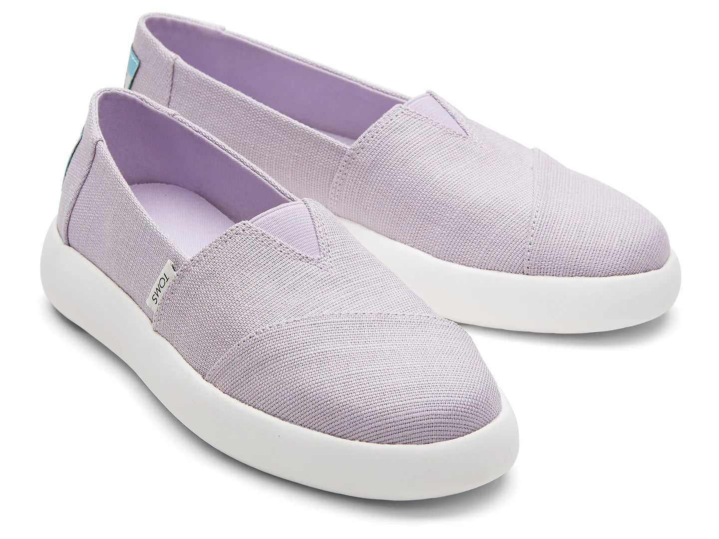 Zapatos Alpargatas TOMS Color Lila para Mujer