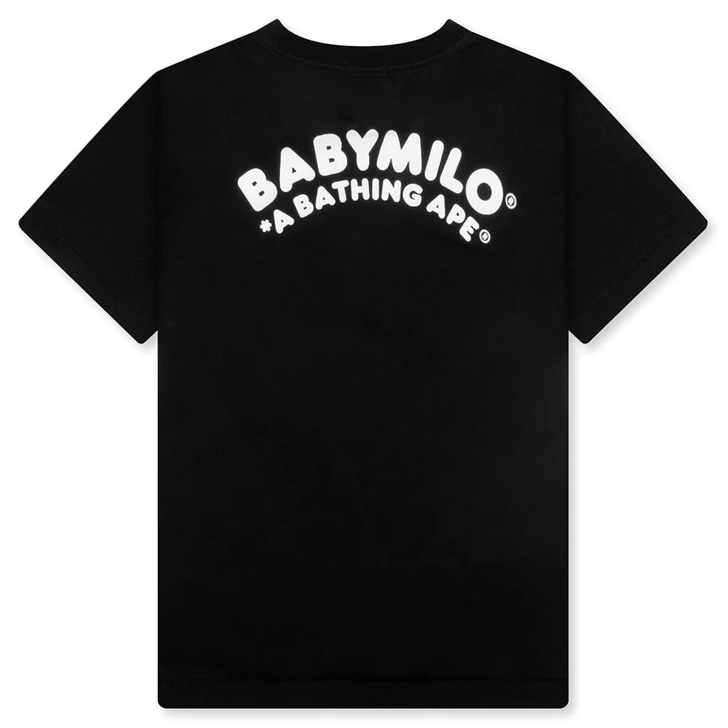 Kids Milo Face Tee Black