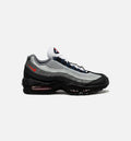 Air Max 95 Mens Lifestyle Shoe Black Anthracite Smoke Grey Track Red