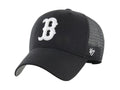 Gorra 47 Brand MVP Branson Mesh Boston Red Sox Negro Blanco