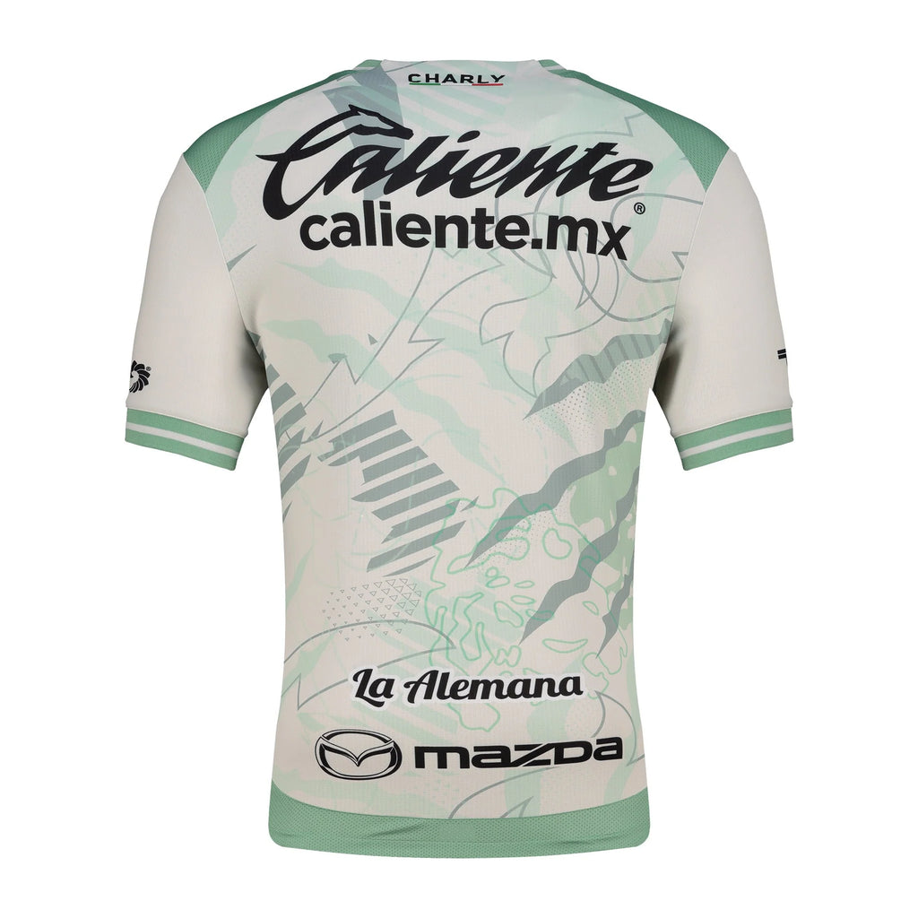 Charly Mens Leon Away Soccer Jersey 2025 White