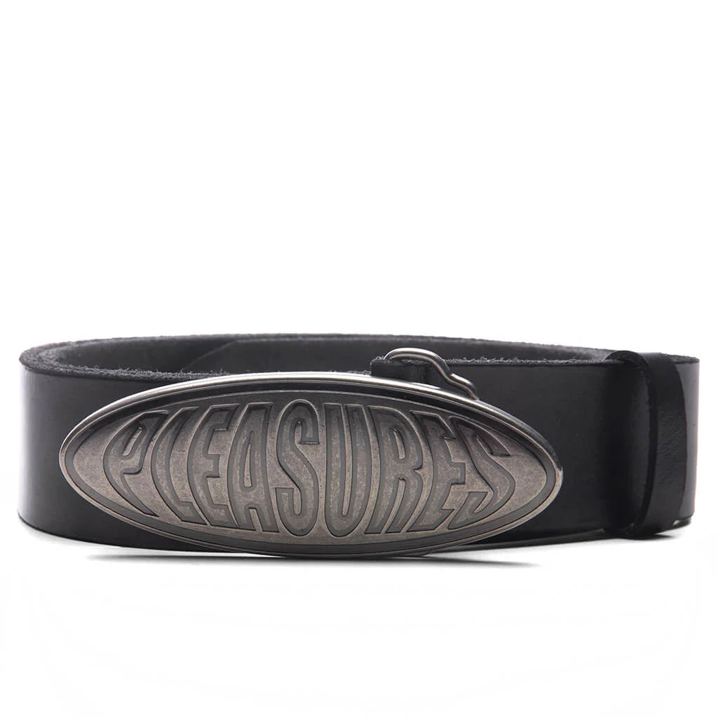 Bubble Logo Belt Black