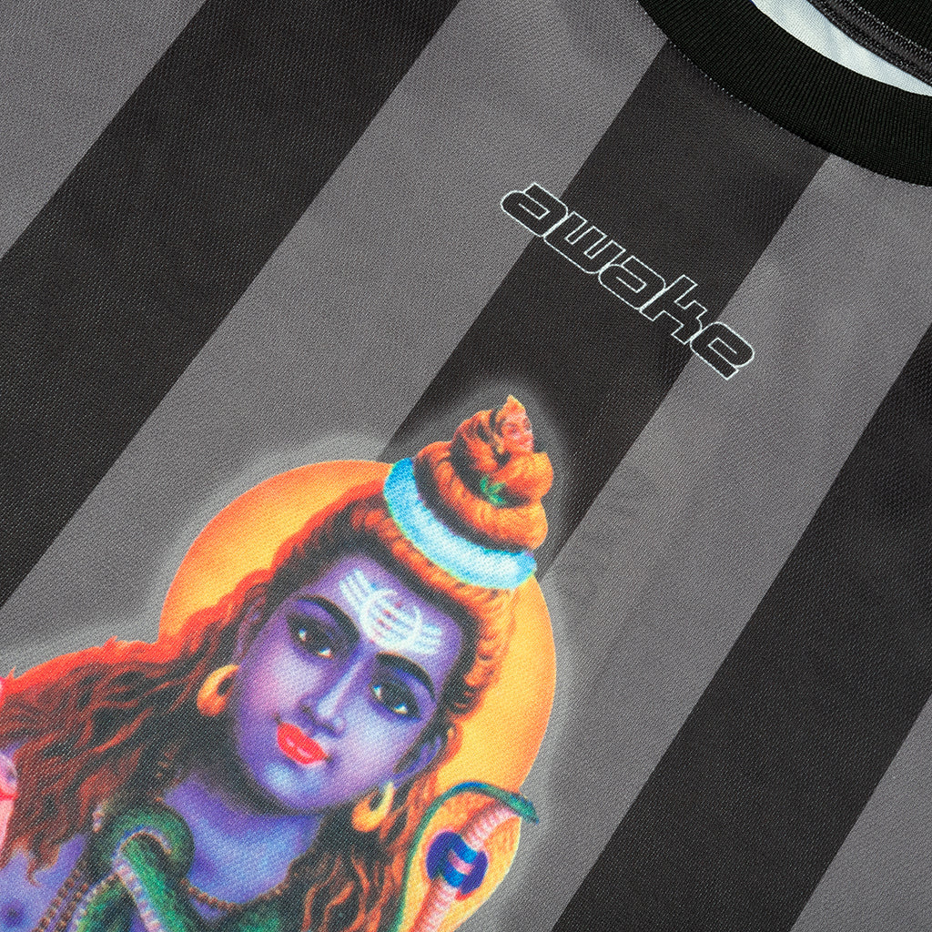 Soccer Jersey S S Top Black