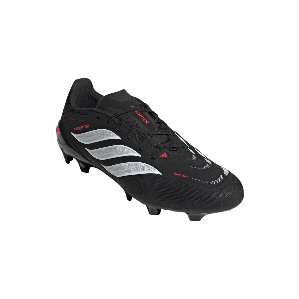 adidas Predator League FG Firm Ground Mens Soccer Cleats Black White Red