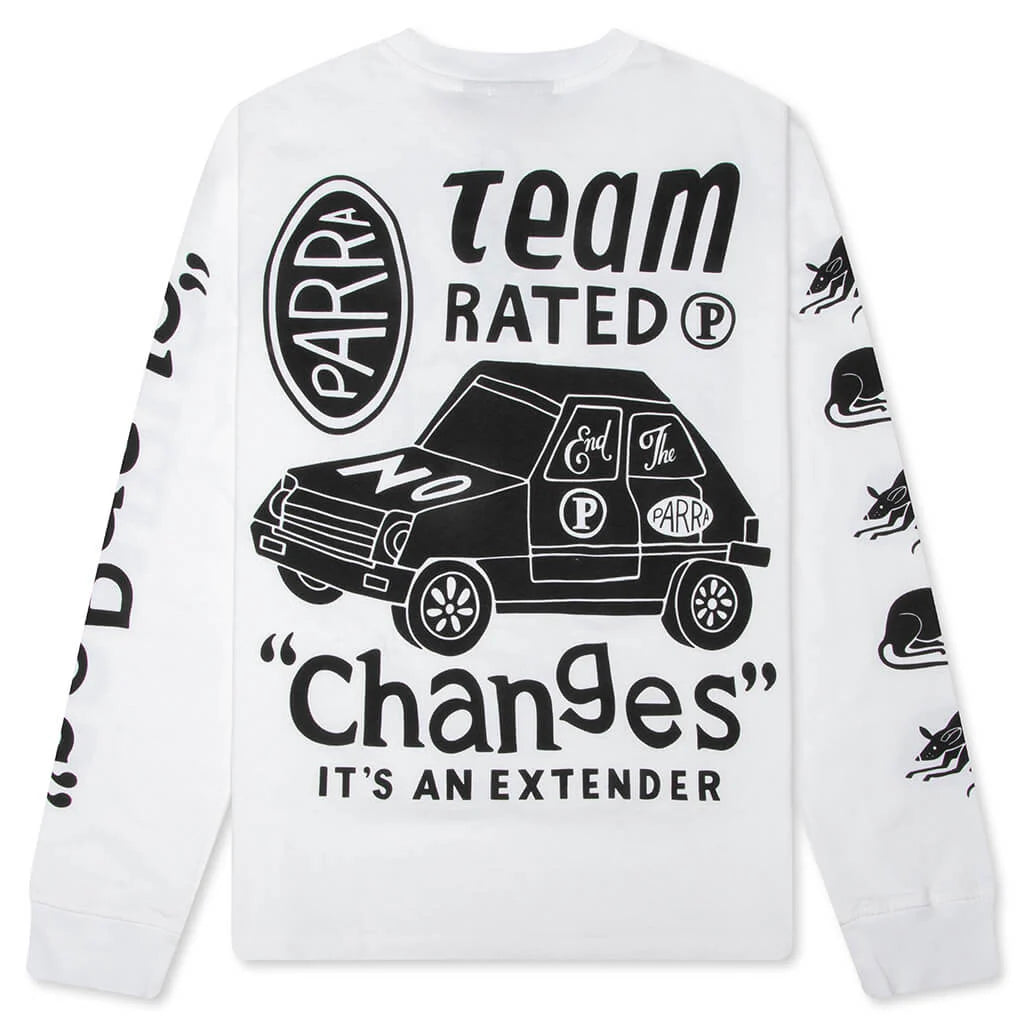 Team Changes L S T Shirt White