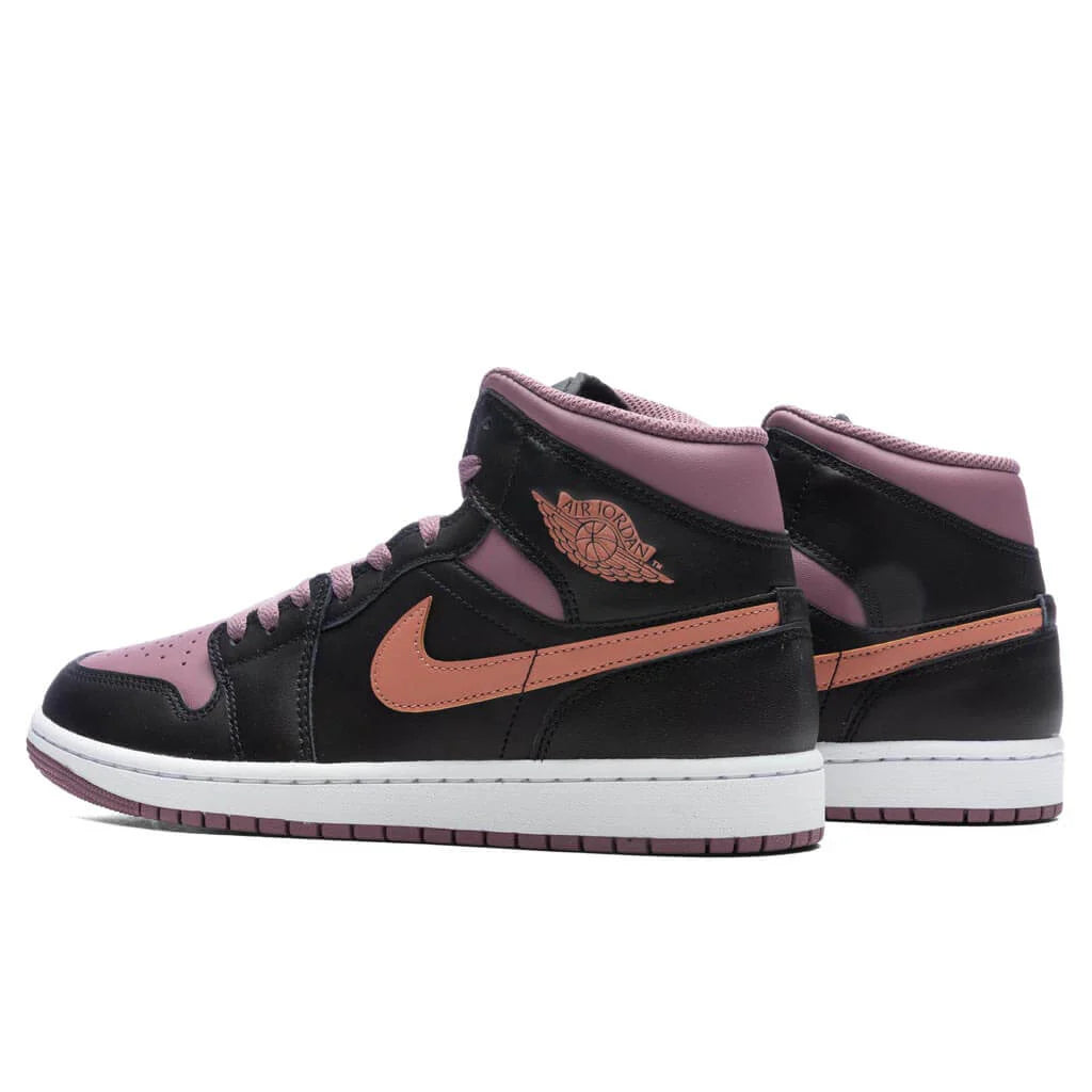 Air Jordan 1 Mid SE Black Sky J Orange White