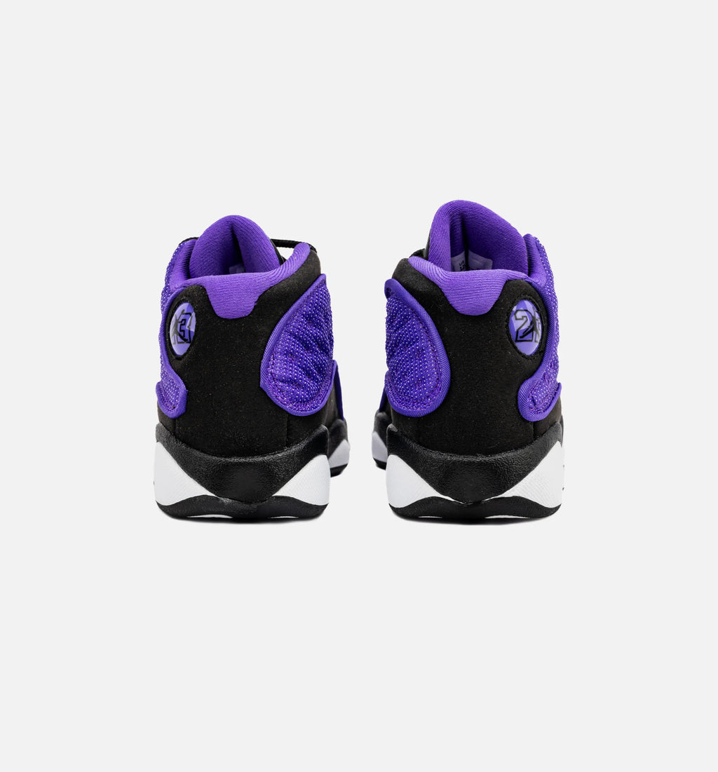 Air Jordan 13 Retro Purple Venom Preschool Lifestyle Shoe Purple Venom Black