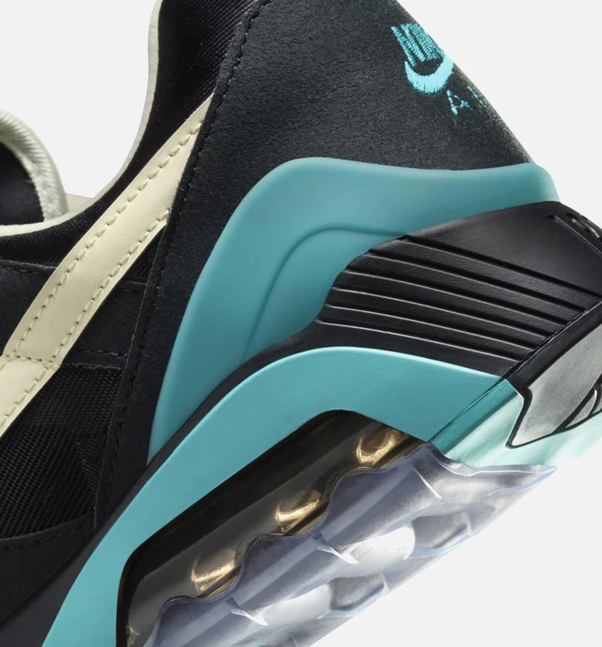 Air Max 180 Black and Dusty Cactus Mens Lifestyle Shoe Black Dusty Cactus Alabaster