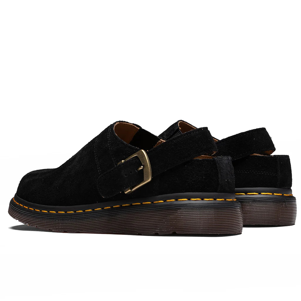 Isham Desert Oasis Suede Black