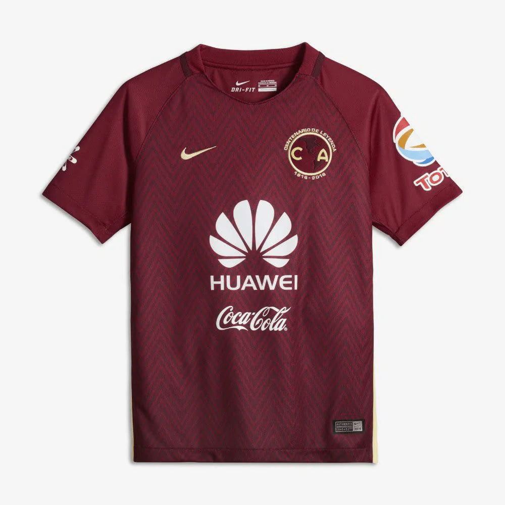 Nike America Away Jersey Youth 16 Red