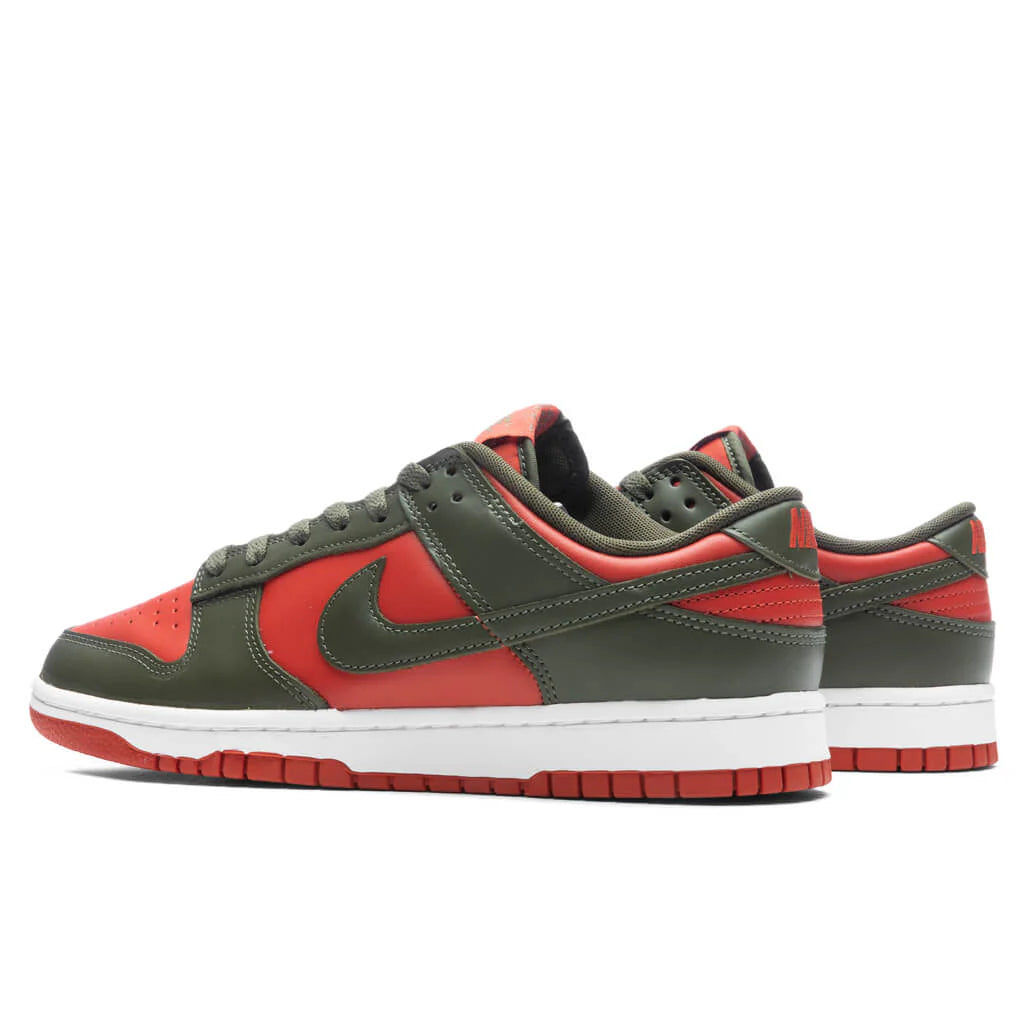 Dunk Low Retro Mystic Red Cargo Khaki White