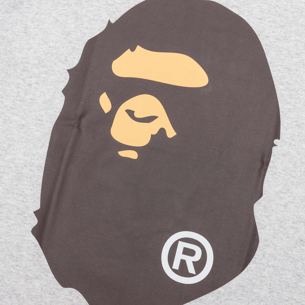 Big Ape Head Tee Gray