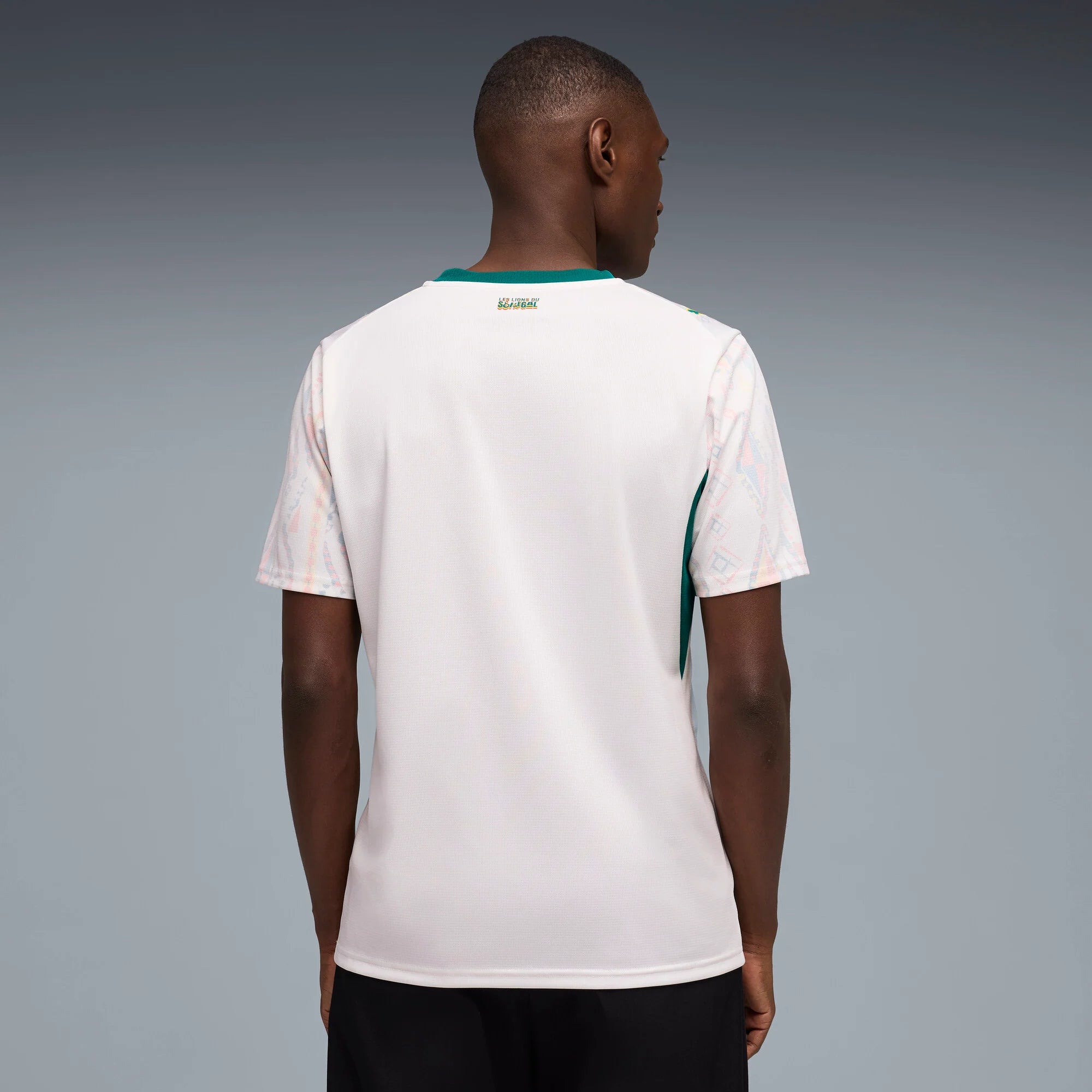 PUMA Senegal Home Mens Soccer Jersey 2026 White Green