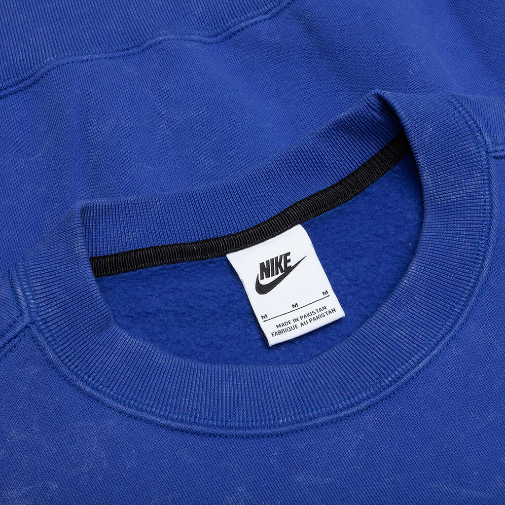 Nike x Stussy NRG Acid Wash Crew Game Royal Black Black