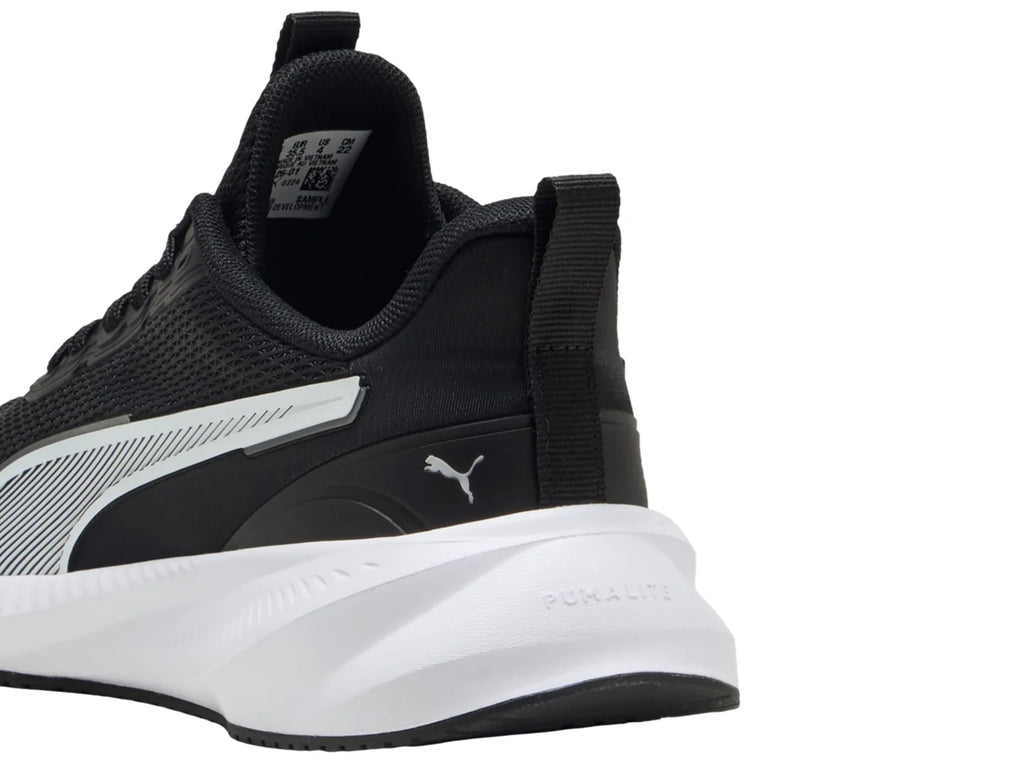 Tenis Puma Flyer Lite 3 Negro y Blanco para Niño