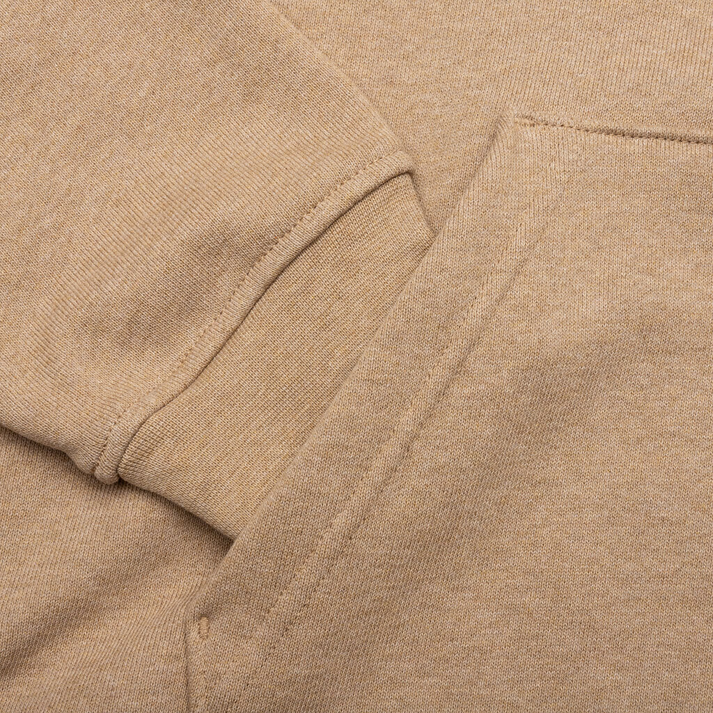 Flight Fleece Pullover Hoodie Hemp Heather Sail