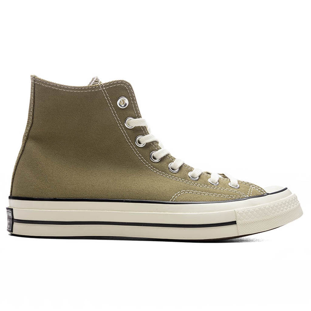 Chuck 70 Hi Swamp Core Egret Black