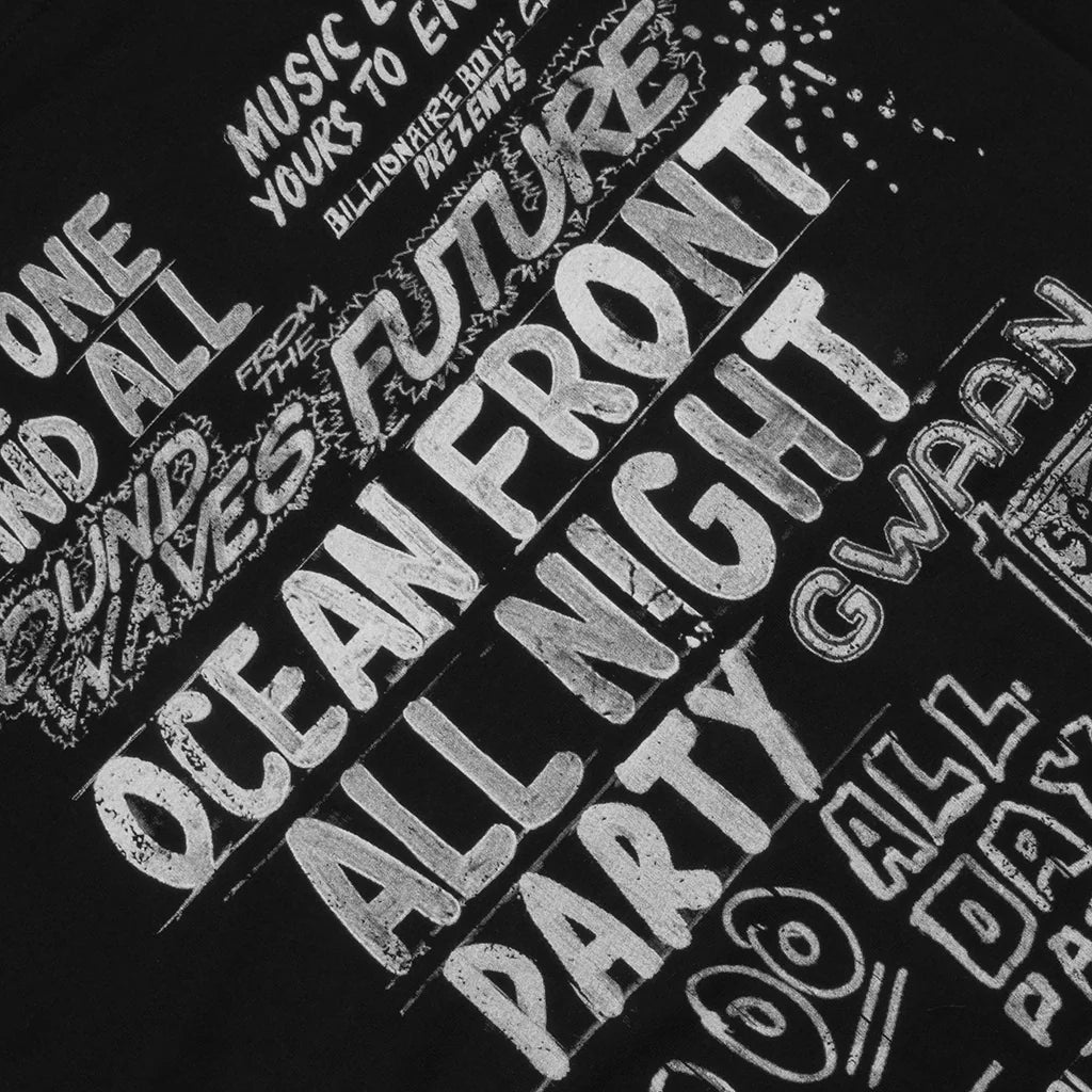 Partay Oversized Tee Black