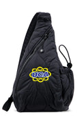 UCA Vera Bradley Black Featherweight Sling Backpack