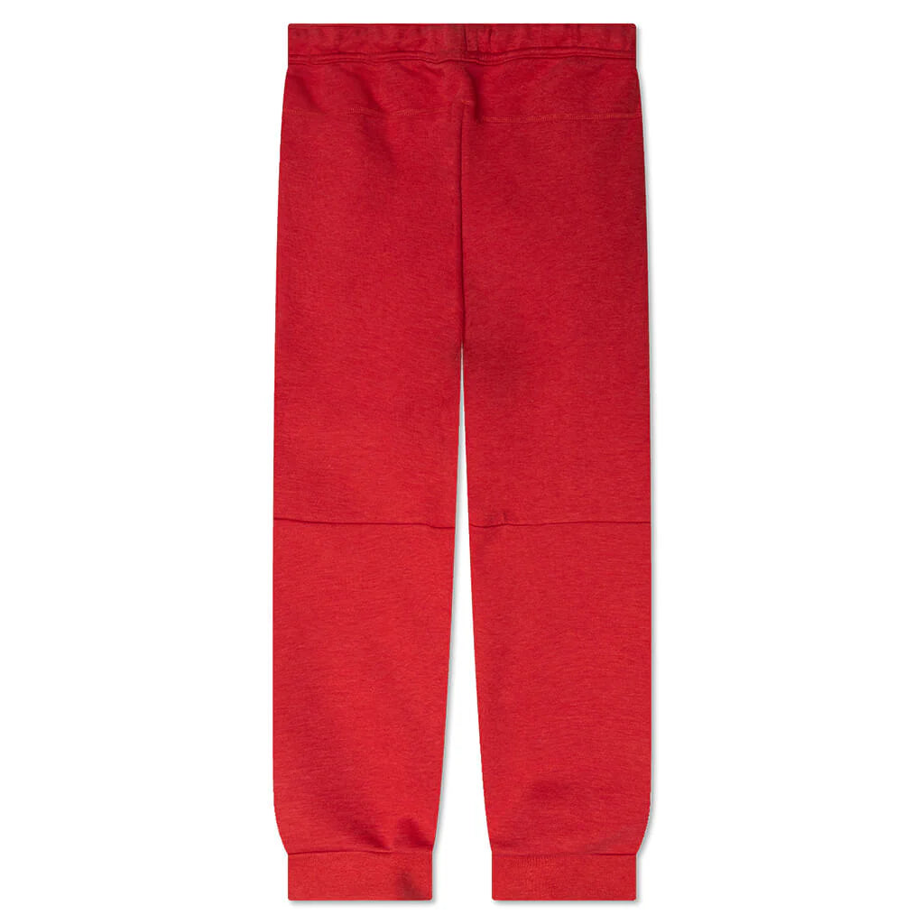 Sportswear Tech Fleece Slim Fit Joggers Light University Red Heather Black