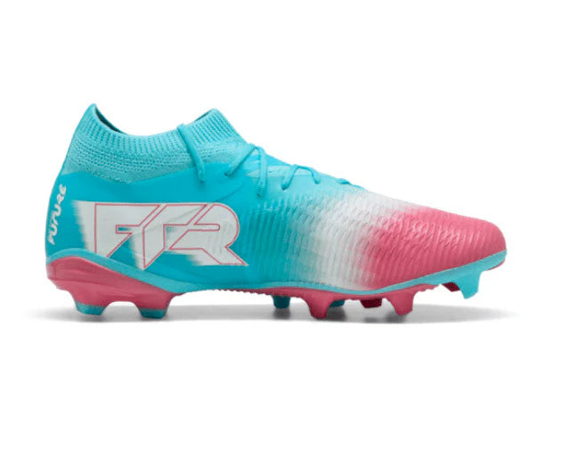 PUMA Future 8 Match RE Charge FG AG Firm Multi Ground Soccer Cleats Blue White