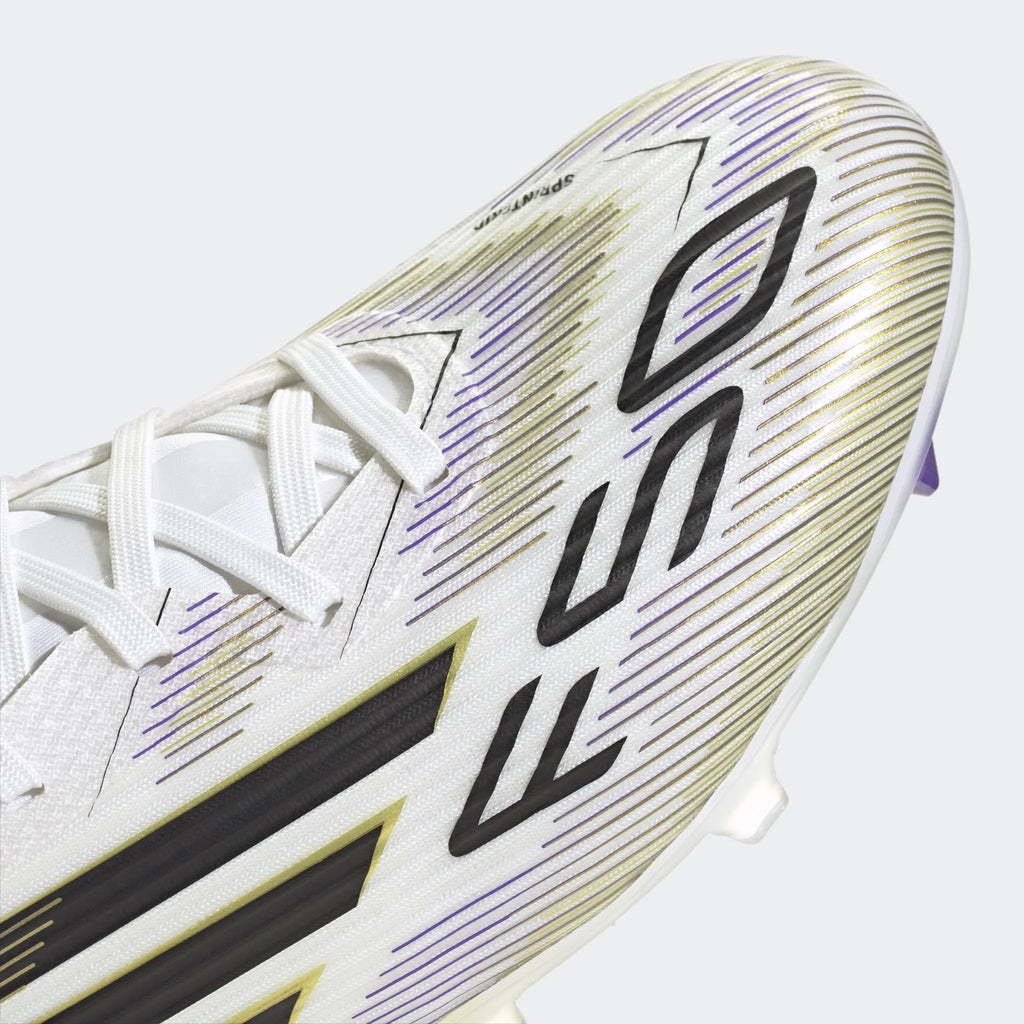 adidas F50 League Firm Multi Ground Boots White Black
