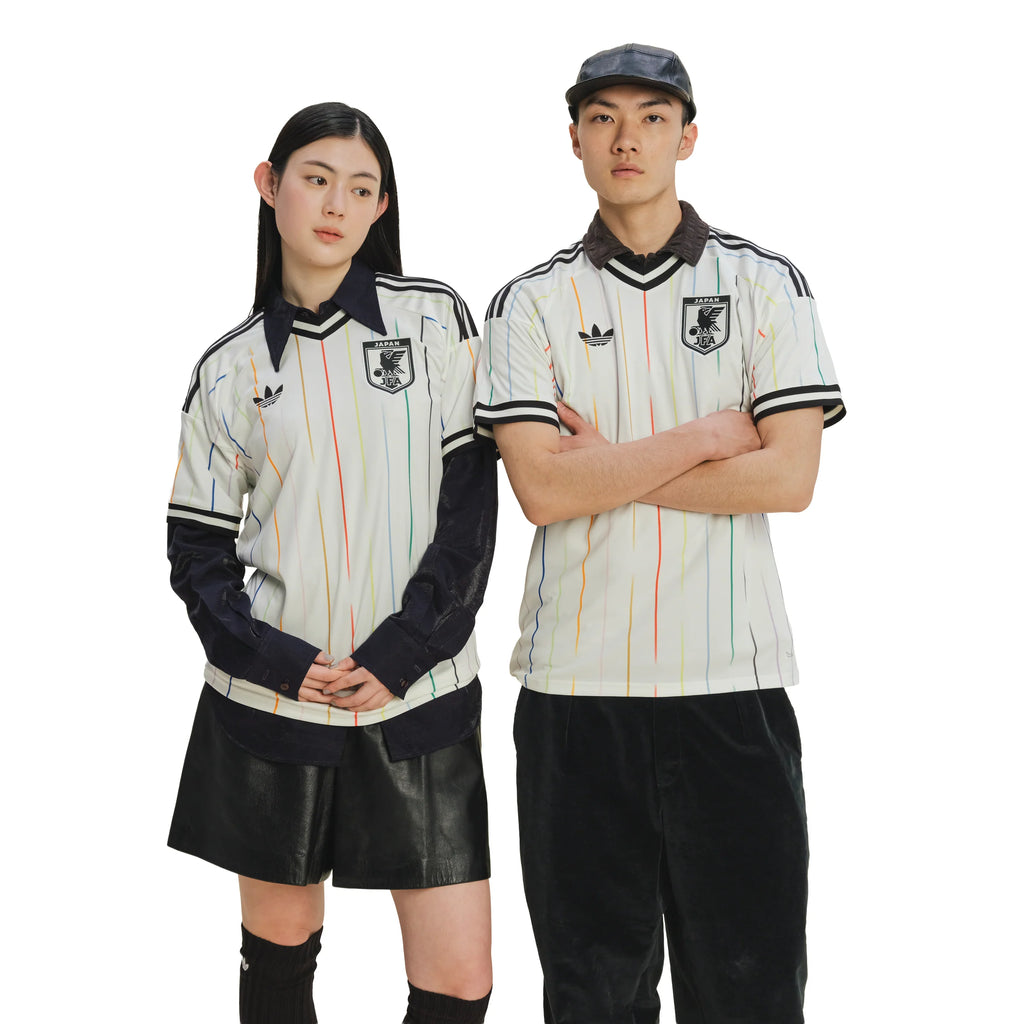 adidas Japan Away Mens Soccer Jersey 2026 White Black