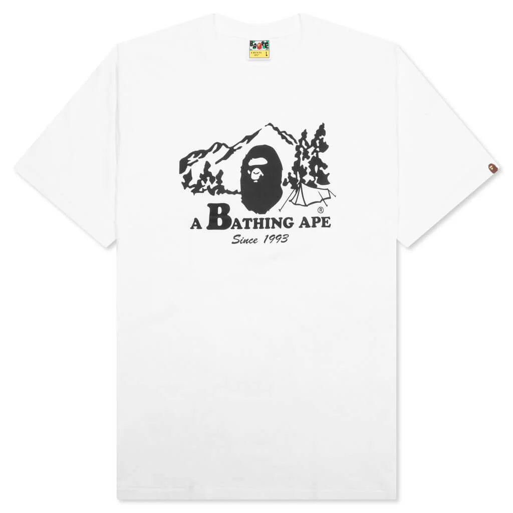 Bape Camp Tee White
