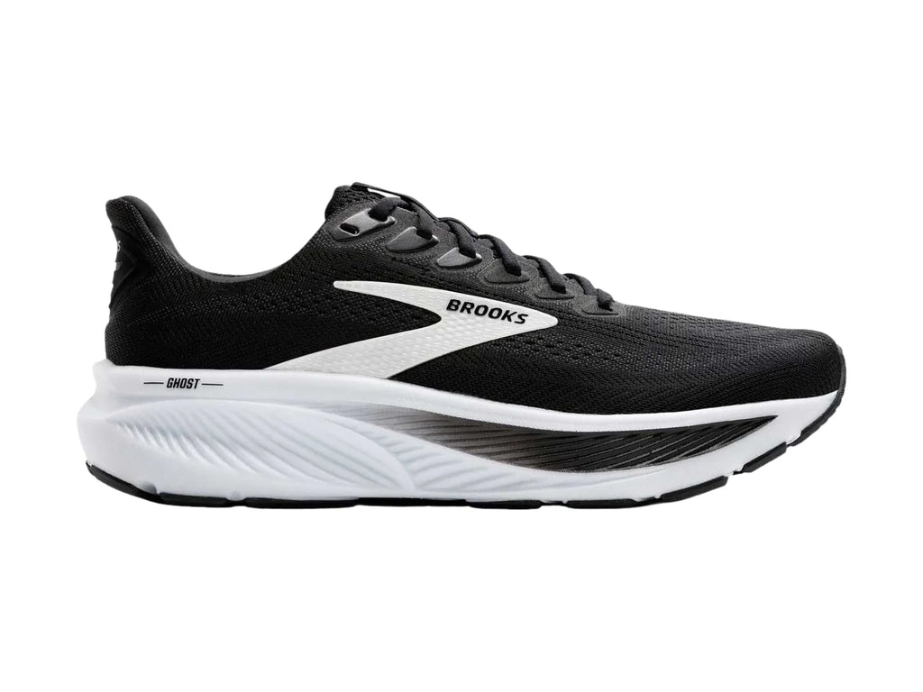 Tenis Brooks Ghost 17 Negro y Gris para Hombre