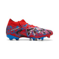 PUMA Future 8 Match Play Makers FG AG Mens Soccer Cleats Red Black Blue