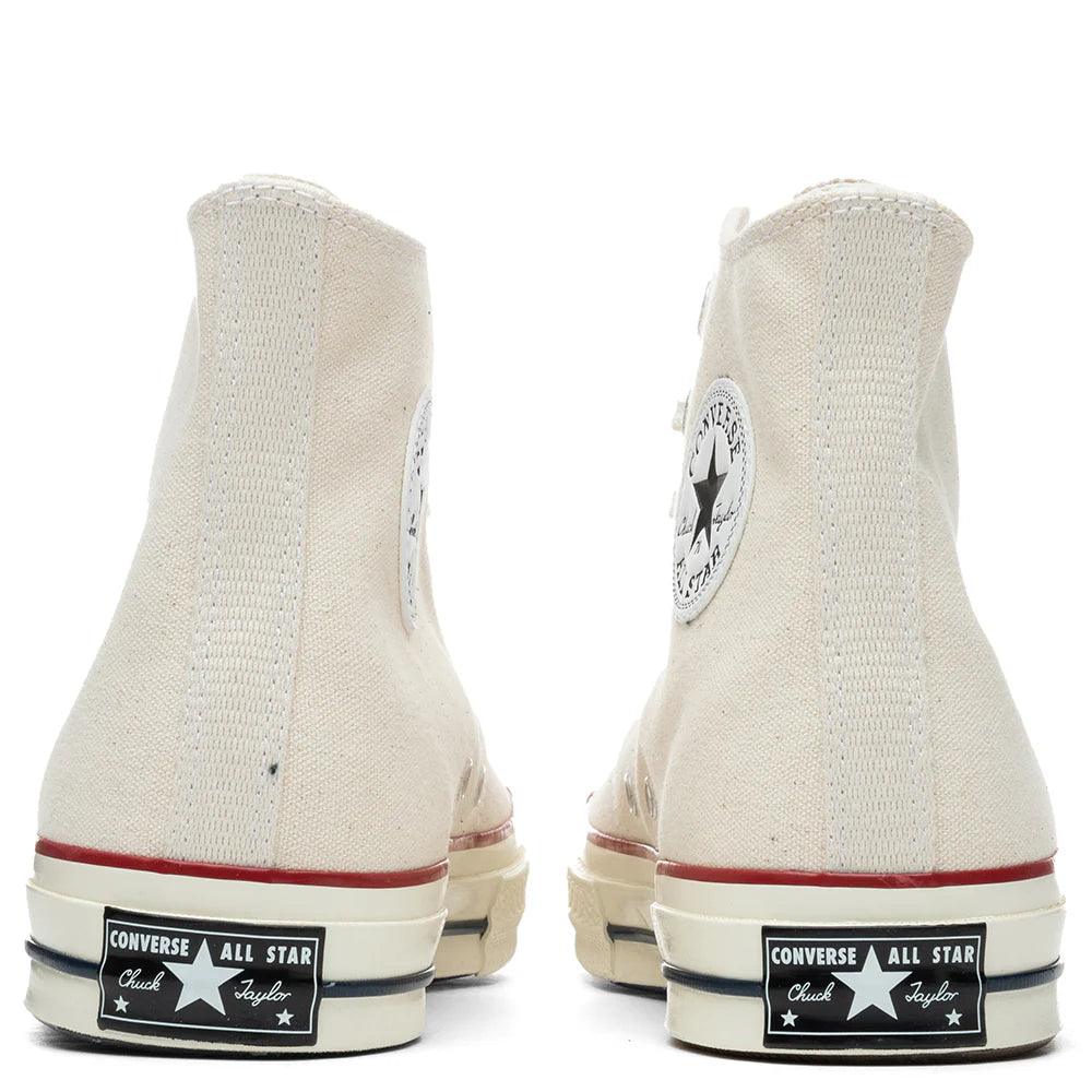 Chuck 70 Hi Parchment Garnet Egret