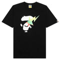Gradation Ape Face Sta Tee Black