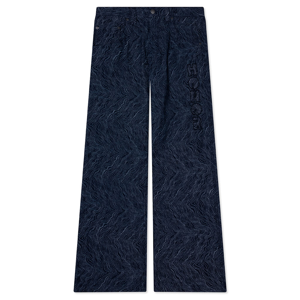 Indigo Wide Leg Pant Indigo