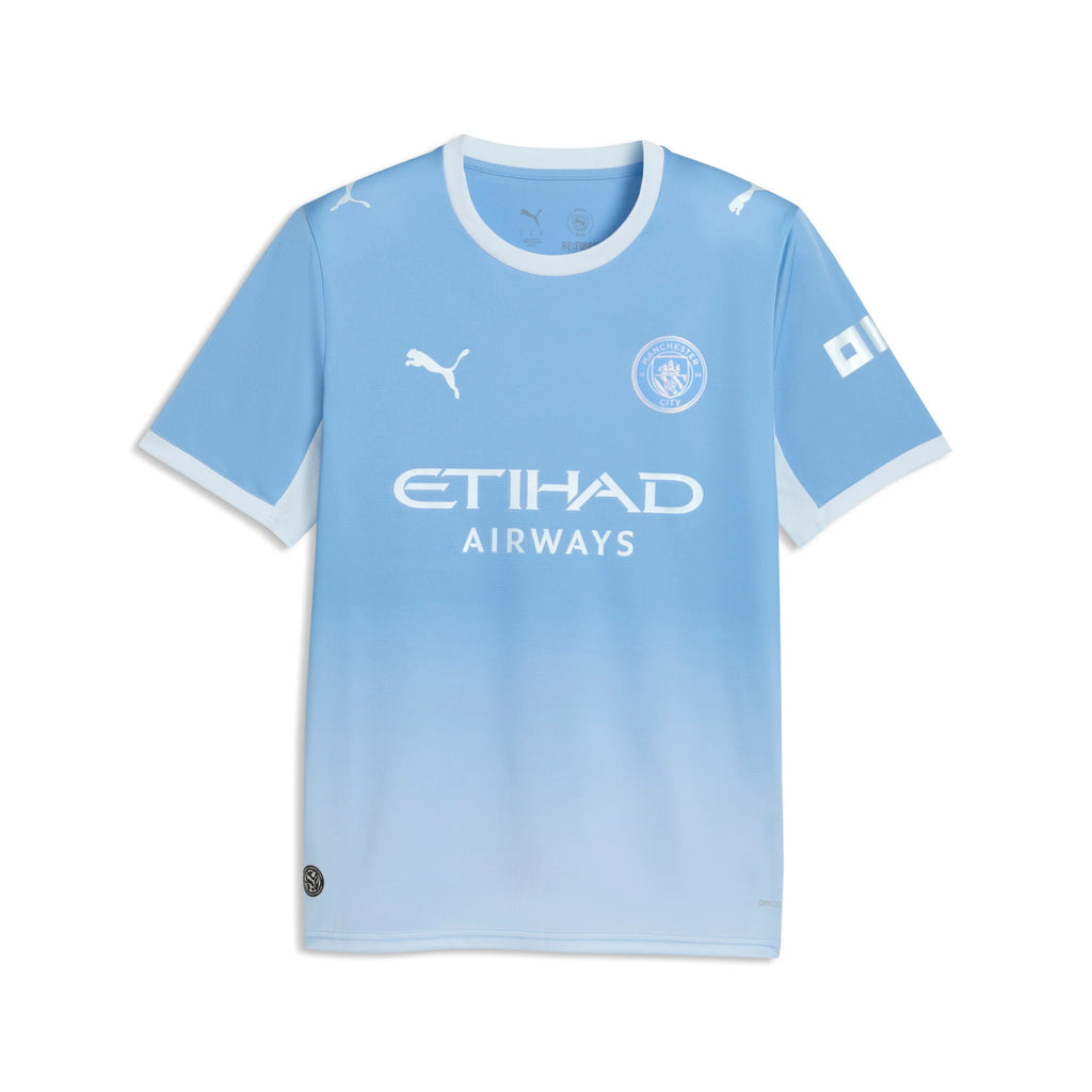 PUMA Manchester City Home Mens Soccer Jersey 2026 Light Blue Icy Blue