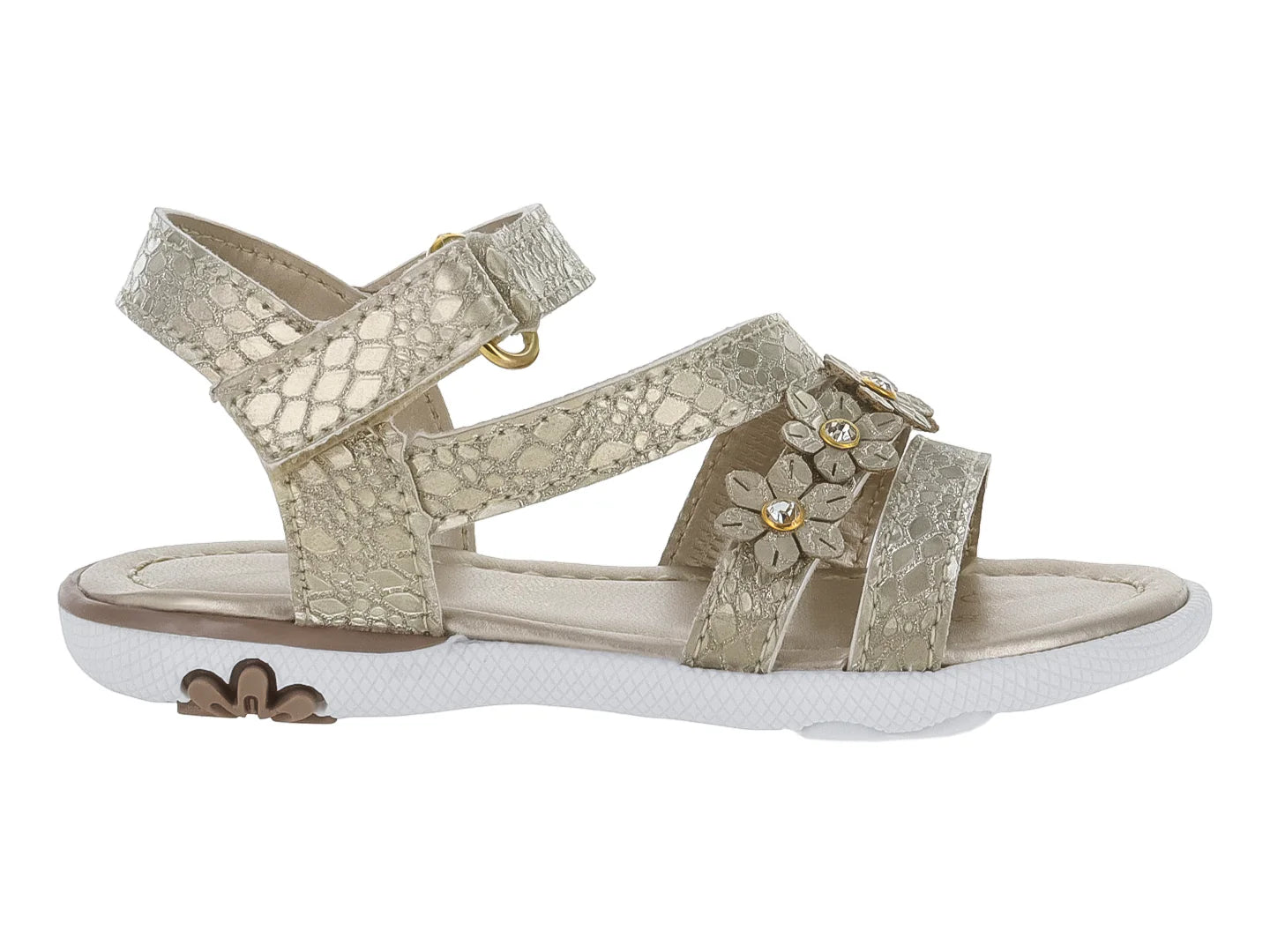 Sandalias Ensueño Florencia Oro Inglés para Niña