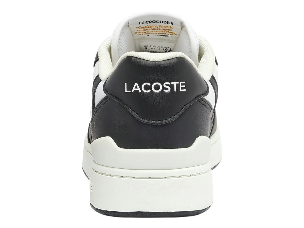 Tenis Lacoste T Clip Set Blanco y Negro para Hombre