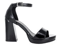 Sandalias Clasben Negro Charol para Mujer