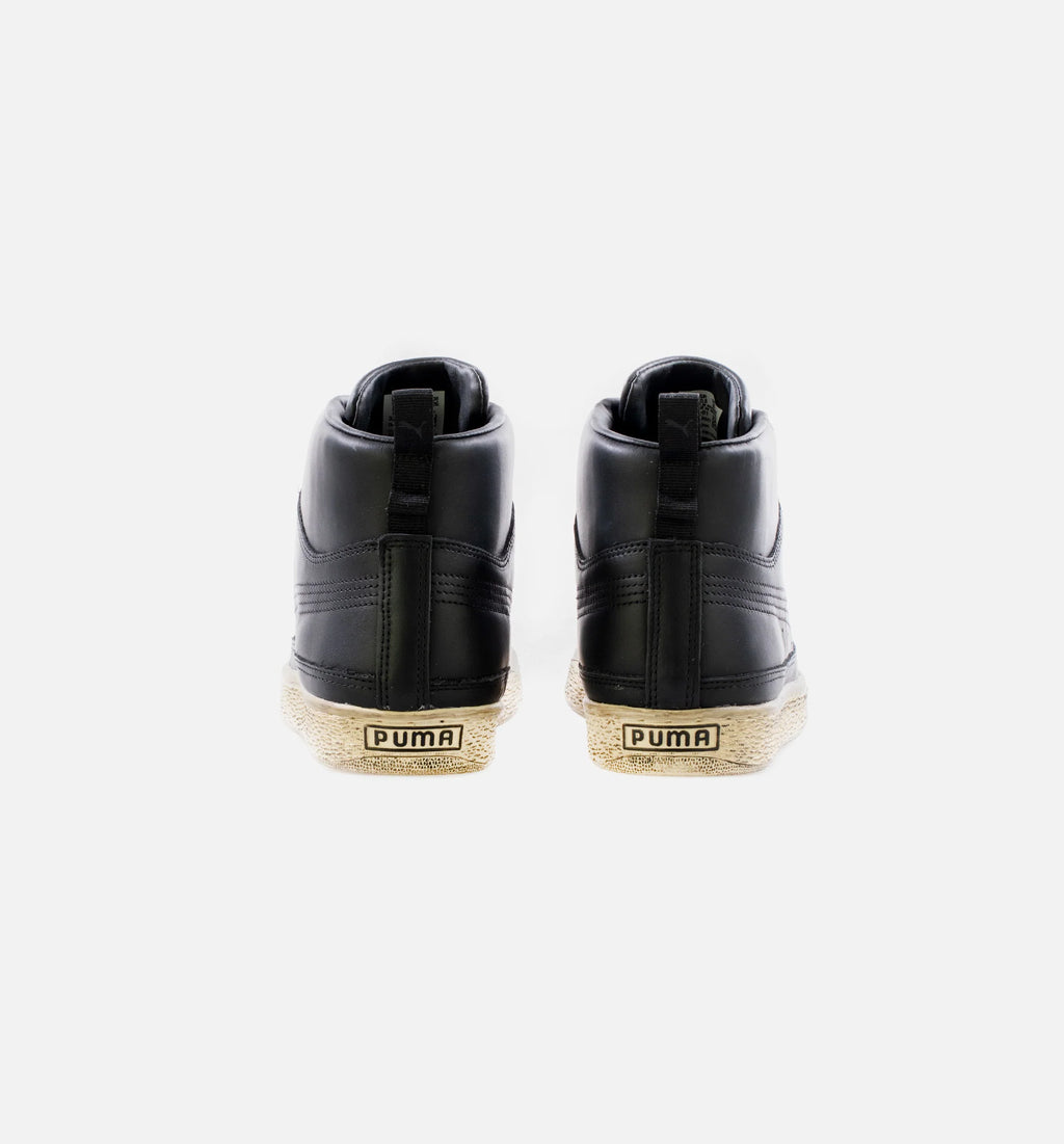 X Rhuigi Suede Mid Lifestyle Shoe Black Tan