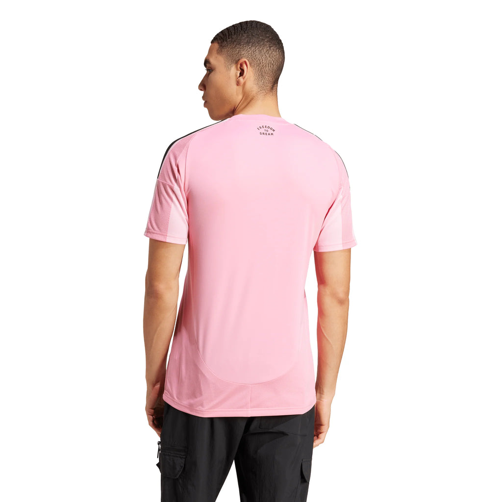 adidas Mens Inter Miami CF Home Jersey 25 26 Pink