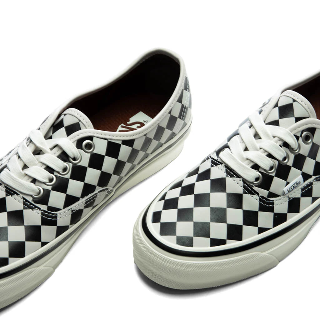 Premium LX Authentic 44 Diamond Checkerboard Black White
