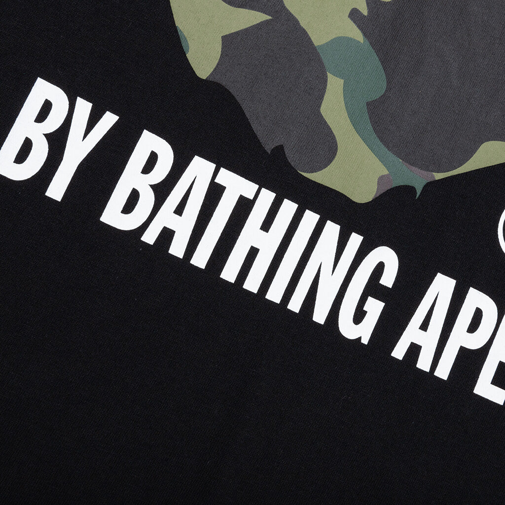 1st Camo by Bathing Ape Tee Black Green