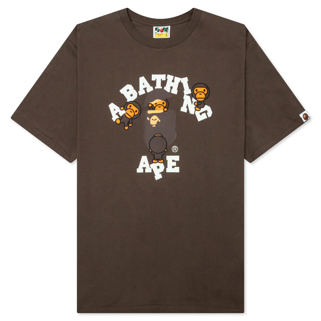 College Milo Tee Brown