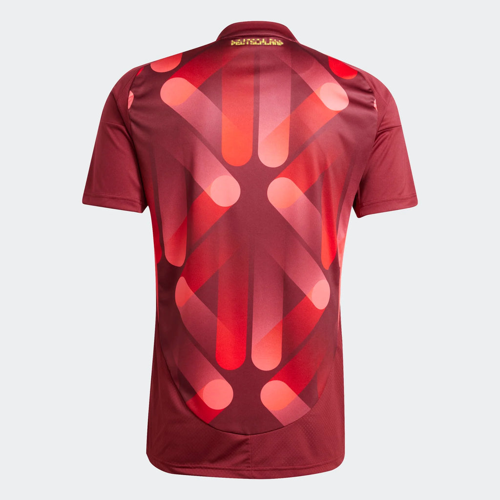 adidas Mens Germany Womens Team Away Jersey 25 Burgundy