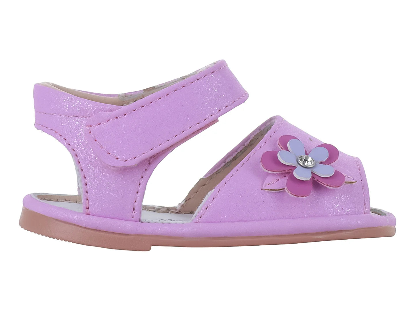 Sandalias Miniburbujas Color Lavanda para Bebé
