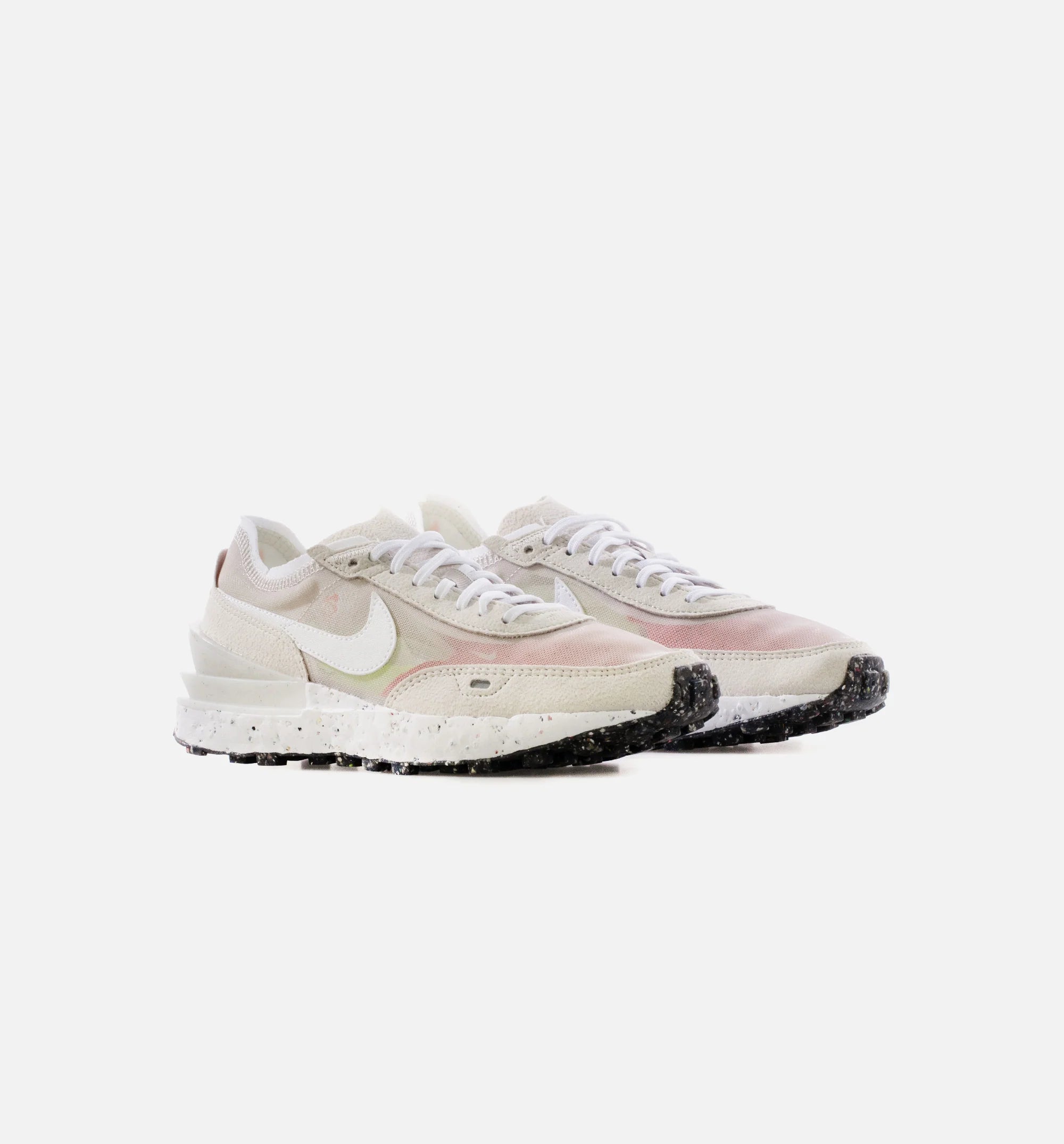 Waffle One Crater SE Womens Running Shoe Cream II Orange Black White