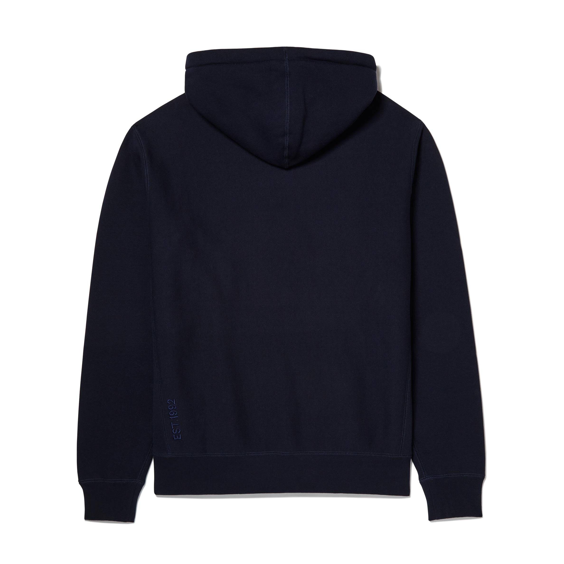 Club Hoodie Navy Clásico