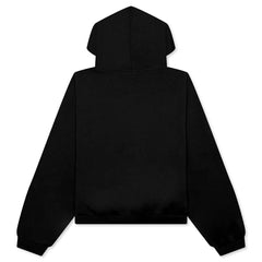 Kids 90s Fit Fleece Hoodie Jet Black