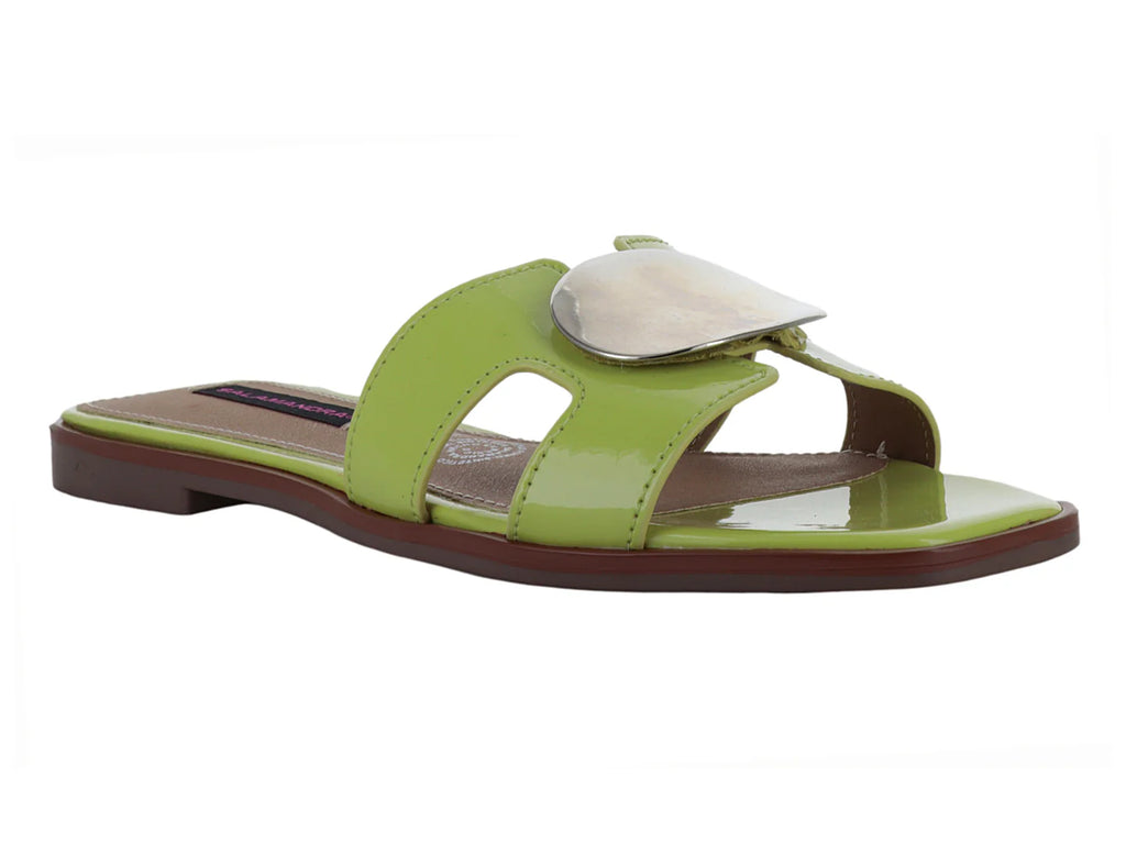 Sandalias Salamandra Color Apio para Mujer