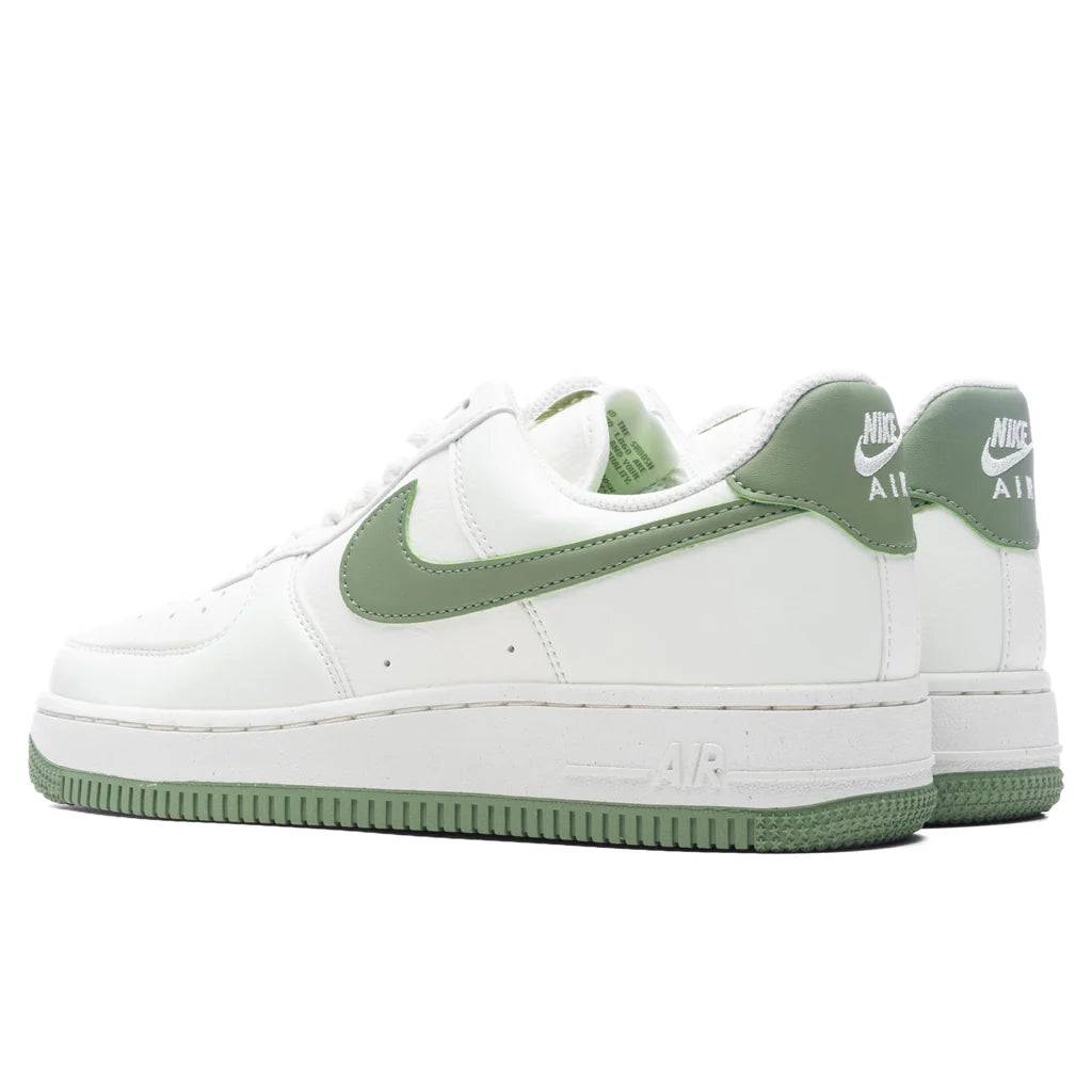 Womens Air Force 1 07 Next Nature Sail Oil Green Volt